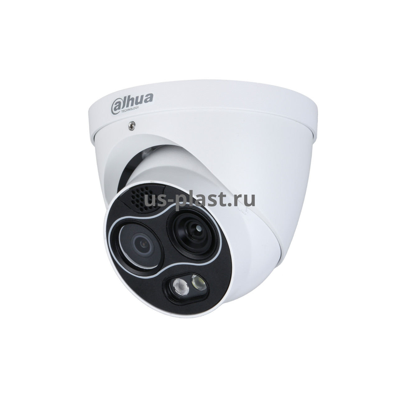 Dahua DHI-TPC-DF1241-B7F8-DW-S8, купольная двухспектральная тепловизионная IP-камера. Фото N2
