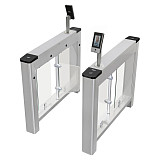 Dahua DHI-ASGB112K 600mm (FACE/FP) распашной турникет с распознаванием лиц, отпечатков пальцев и карт Mifare