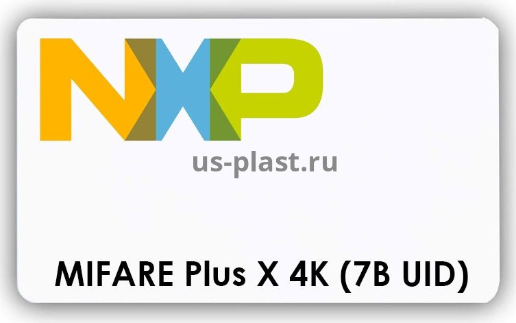 MIFARE Plus X 4K 7B UID