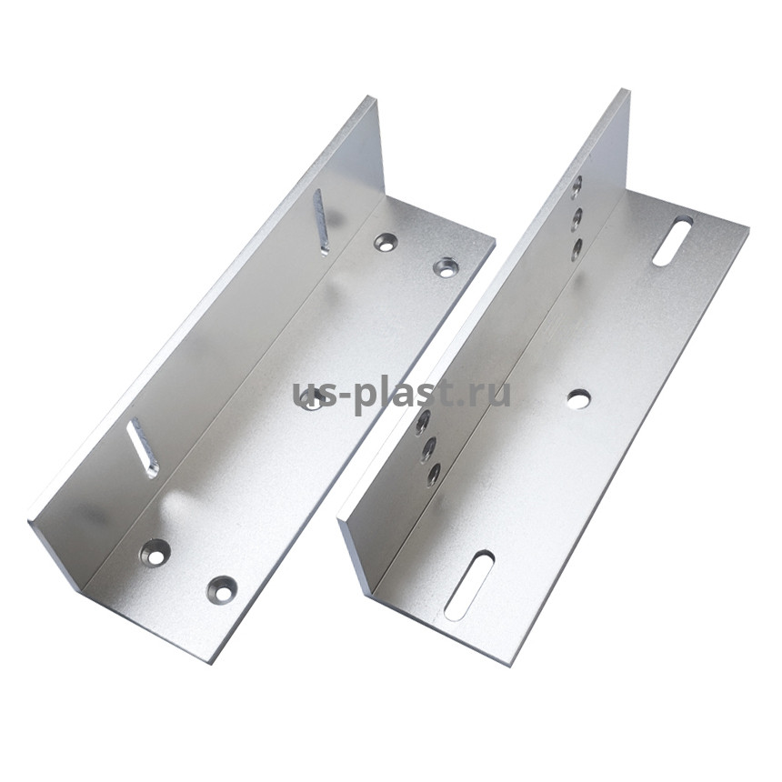 ZB-600 (Silver) крепление Z-образное для электромагнитного замка