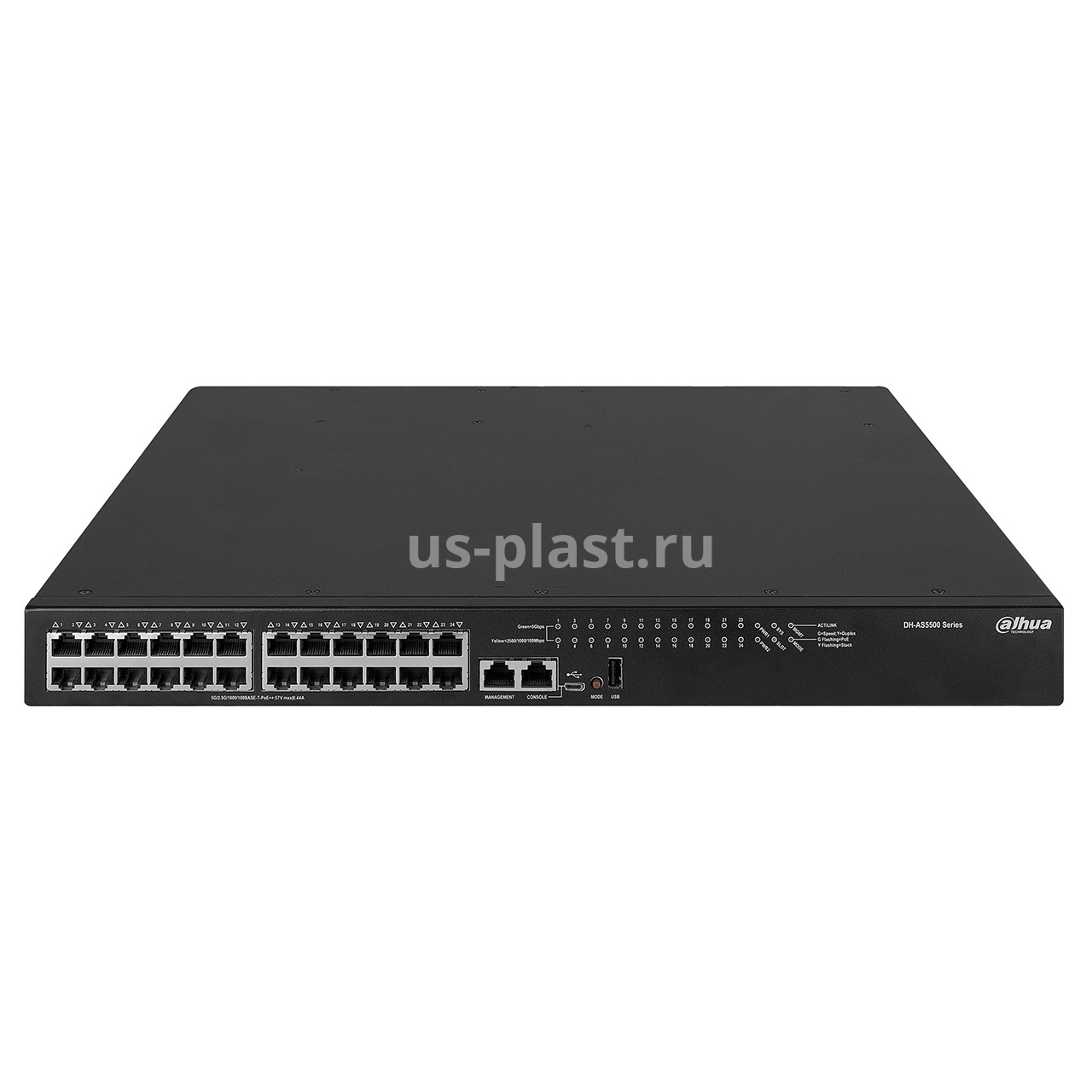 Dahua DH-AS5500-24MGT4XF-600, 28-портовый управляемый коммутатор c PoE. Фото N2
