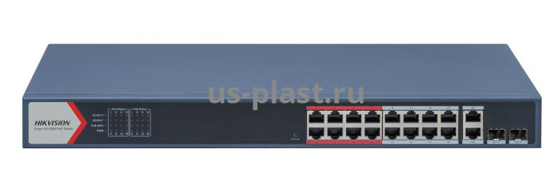 Hikvision DS-3E1318P-EI управляемый PoE-коммутатор