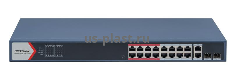 Hikvision DS-3E1318P-EI управляемый PoE-коммутатор