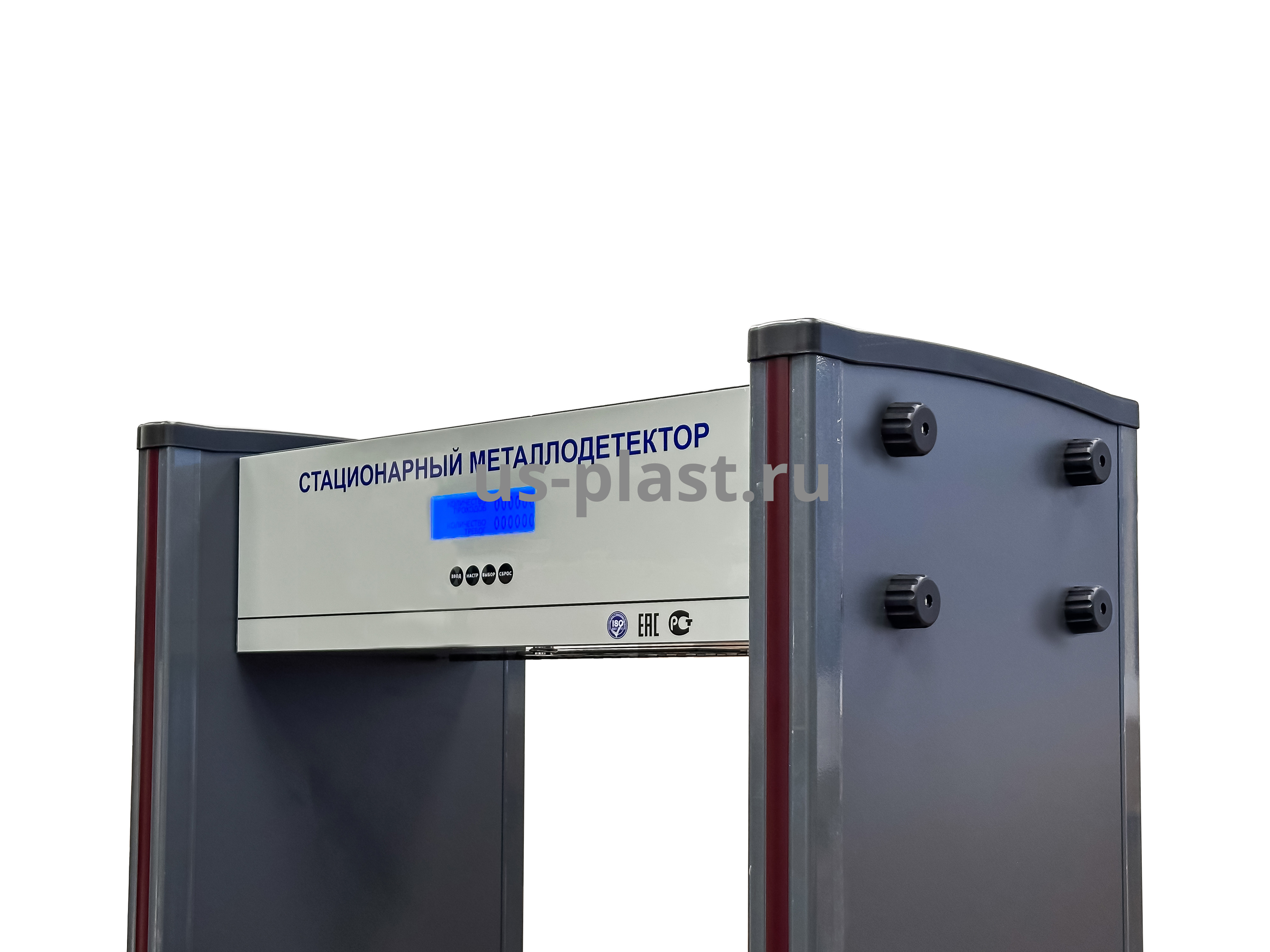 USecurity JT-1800 (IP65), арочный стационарный металлодетектор на 18 зон детекции. Фото N4