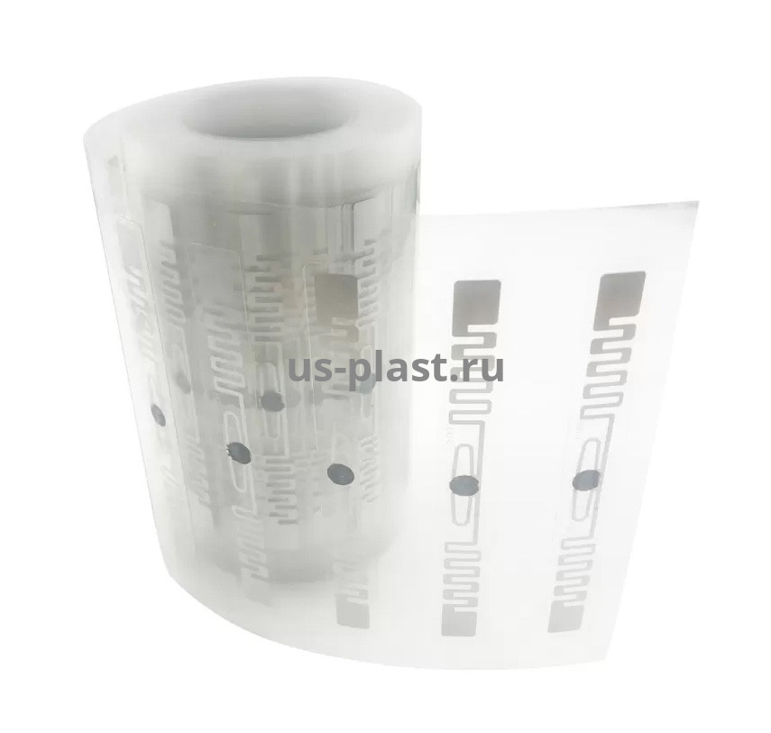 UHF RFID метка-наклейка на стекло автомобиля H-TAG M4QT (99х12 мм) влагозащищенная