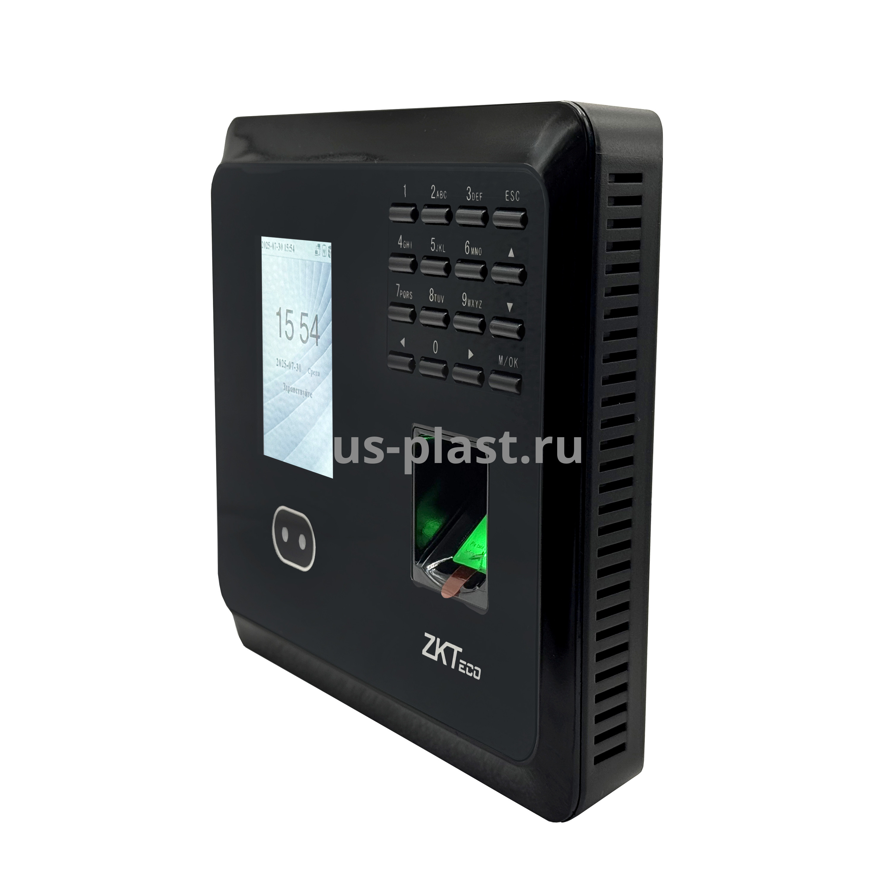 ZKTeco MB360 Plus [EM] BATTERY, биометрический терминал с распознаванием лиц и отпечатков пальцев с ADMS. Фото N4