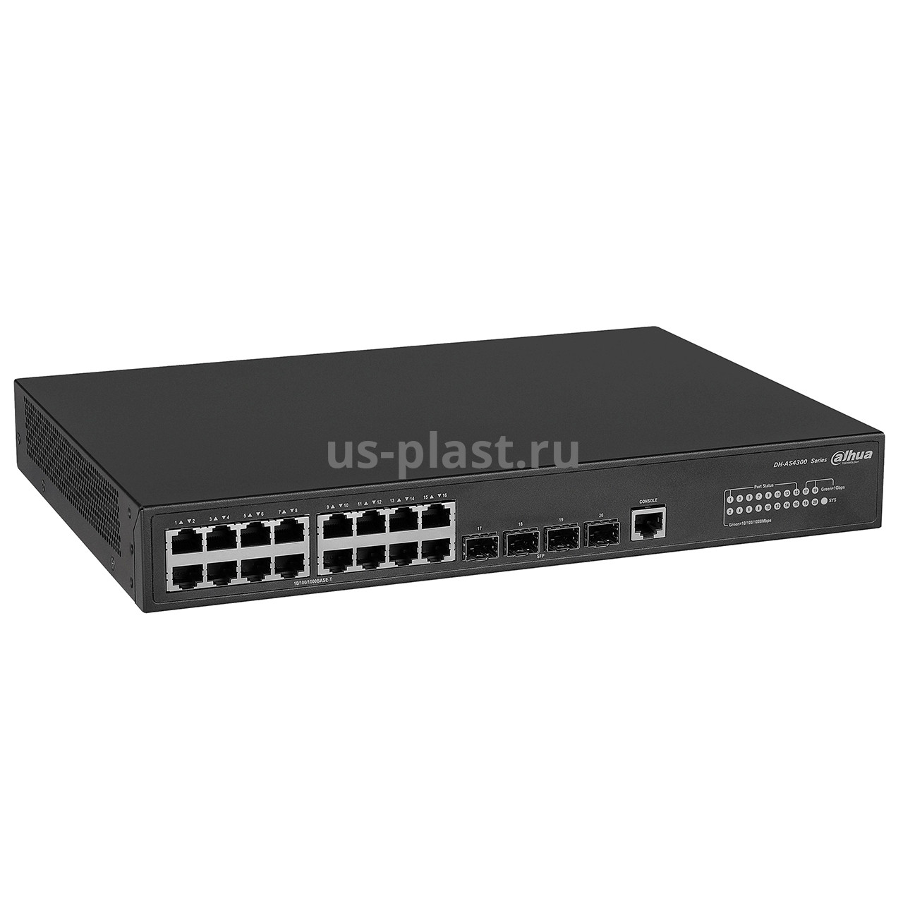Dahua DH-AS4300-16GT4GF, 16-портовый управляемый коммутатор без PoE. Фото N4