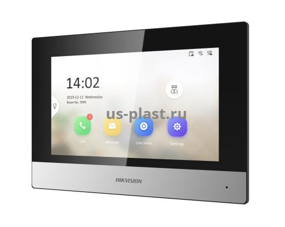 Hikvision DS-KH6320-WTE2(B), IP-видеодомофон c Wi-Fi. Фото N2