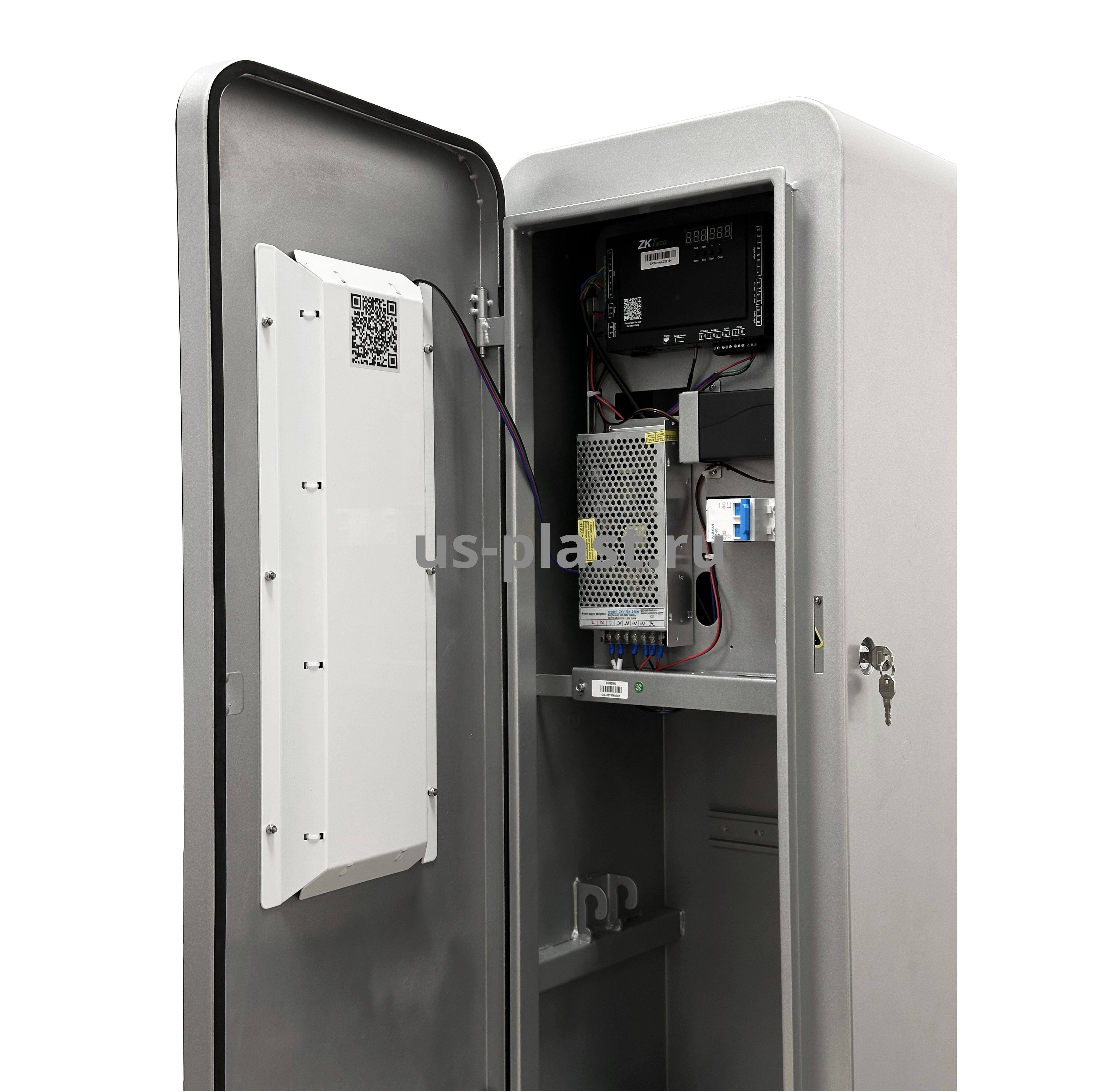 ZKTeco BGM2000-4M, скоростной автоматический шлагбаум с круглой стрелой 4 м. Фото N6