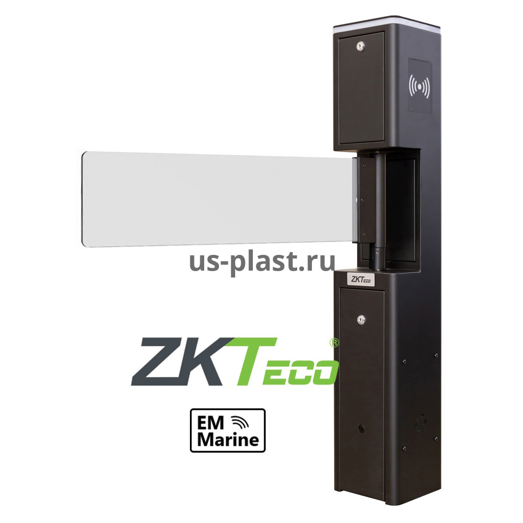 ZKTeco SBT2011S Black [EM] распашной турникет (электронная проходная) с контроллером и считывателями RFID карт