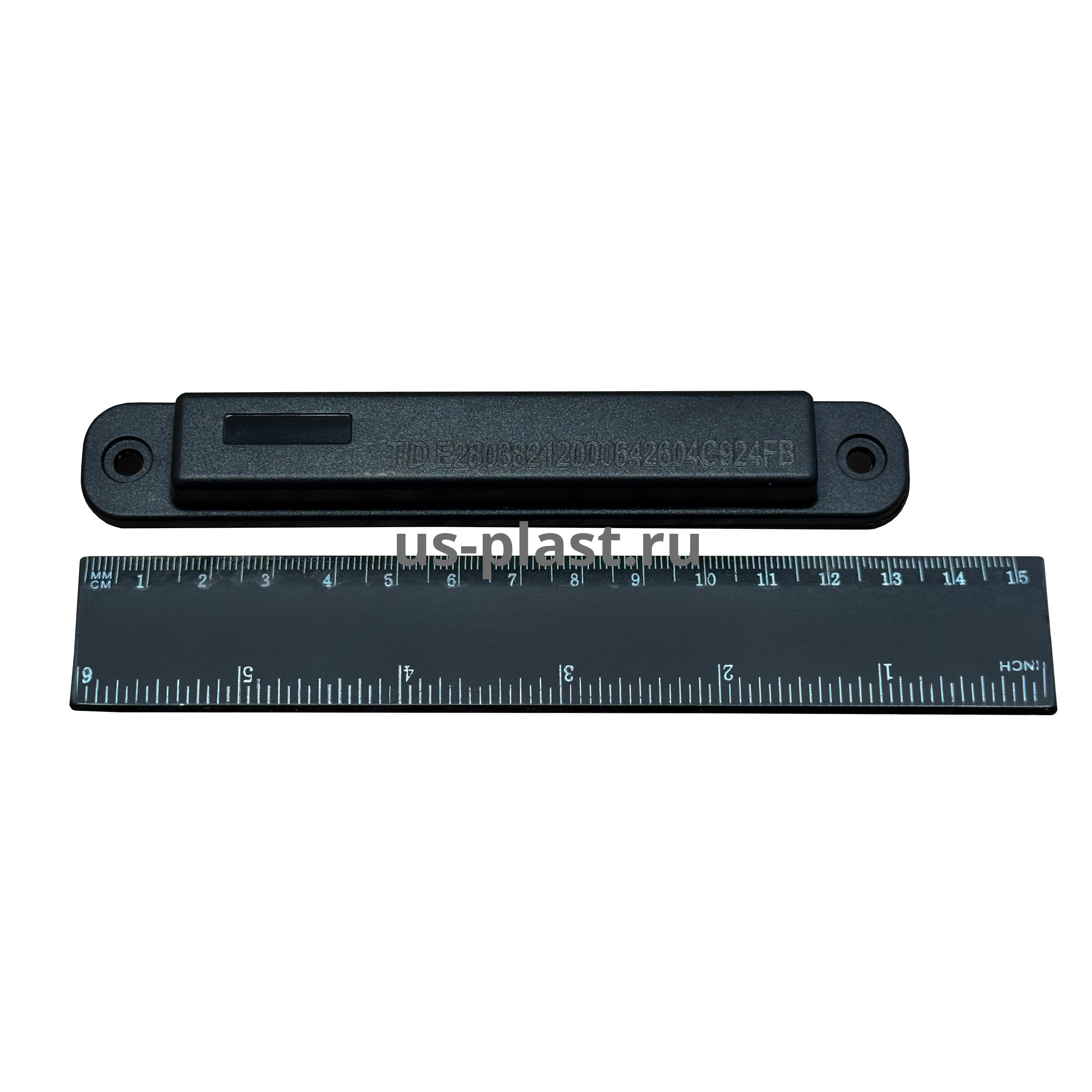 Корпусная UHF RFID метка Anti-Metal TAG (UCODE 9) с номером. Фото N3