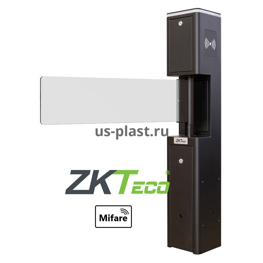 ZKTeco SBT2011S Black [MF] распашной турникет (электронная проходная) с контроллером и считывателями RFID карт