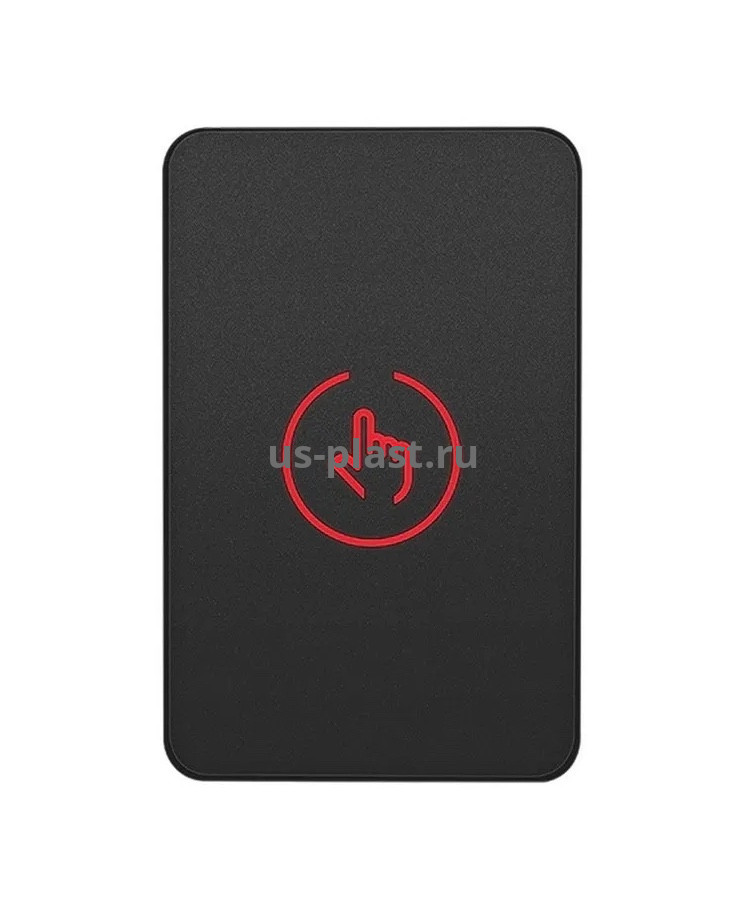 Накладная сенсорная кнопка выхода FORTEK C5B (Black). Фото N2