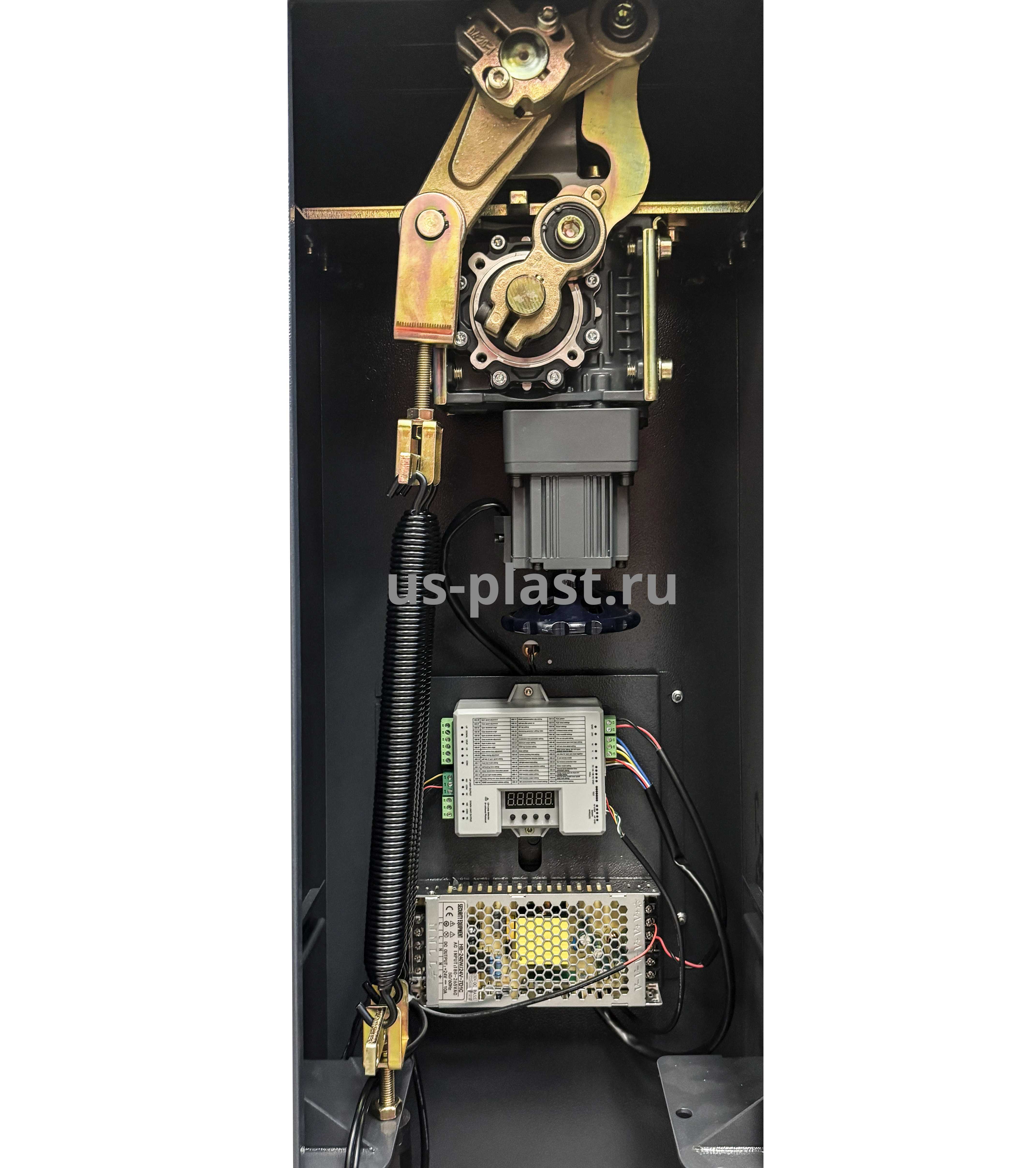 Wonsun DZ-2411B (6M) BATTERY автоматический шлагбаум с телескопической стрелой 6 м и батареей резервного питания. Фото N10