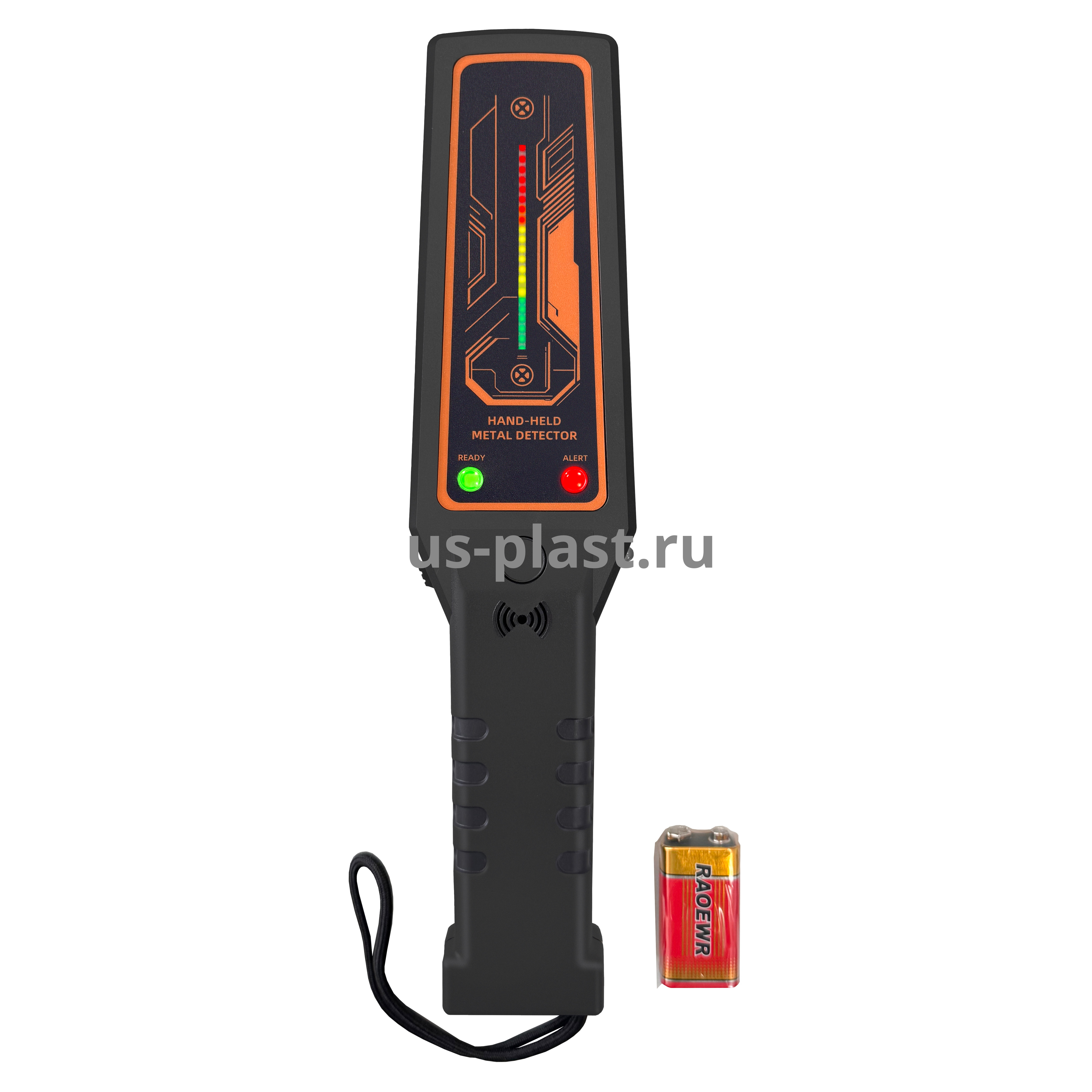 Ручной металлодетектор FORTEK MD-31 (9V Крона) с визуальной шкалой тревоги