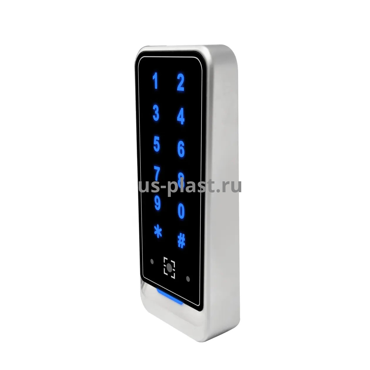 ZKTeco QR600-VK-E, накладной считыватель QR-кодов и карт EM-Marine с клавиатурой. Фото N2