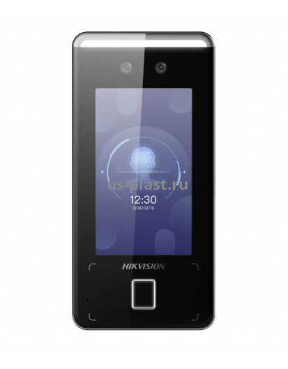 Hikvision DS-K1T341AMF биометрический терминал доступа с распознаванием лиц и отпечатков пальцев