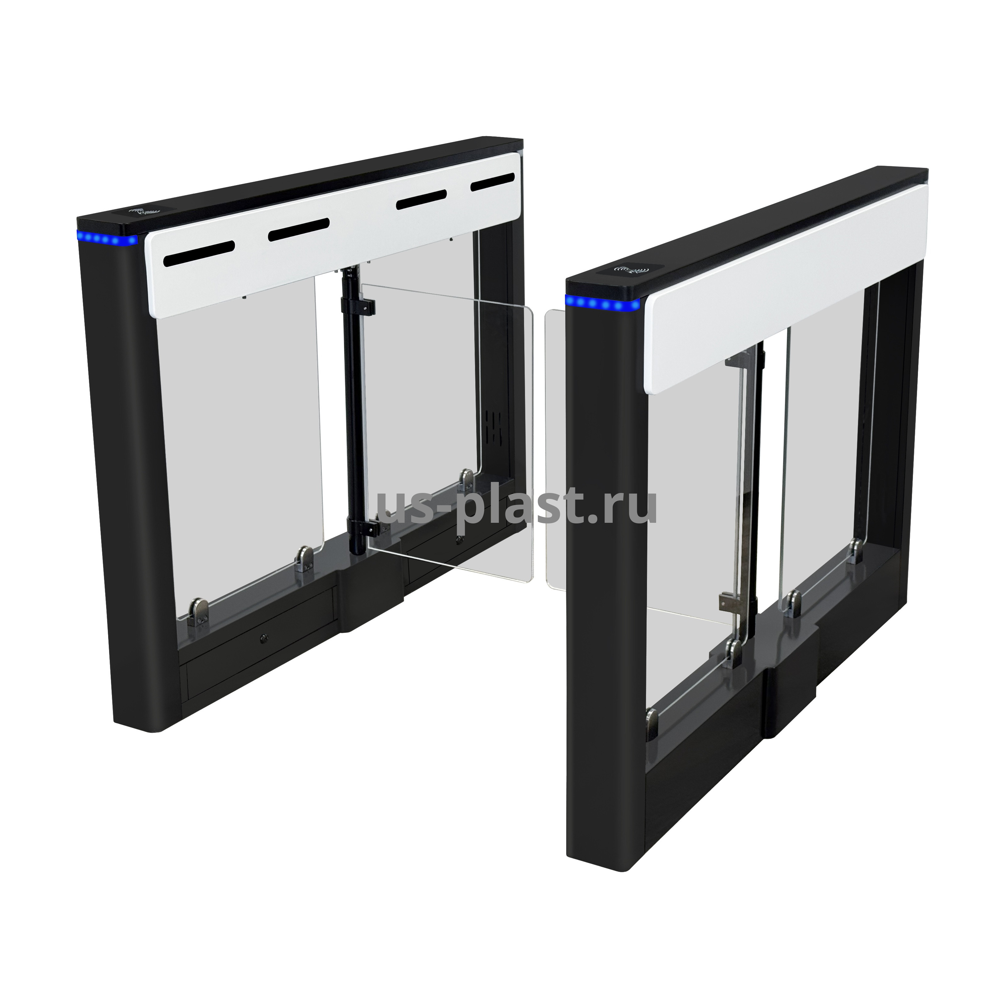 Распашной турникет Karsun JS-STZ003 (900 мм) два боковых модуля. Фото N4