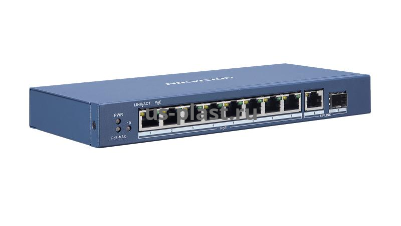 Hikvision DS-3E0510P-E неуправляемый PoE-коммутатор. Фото N2