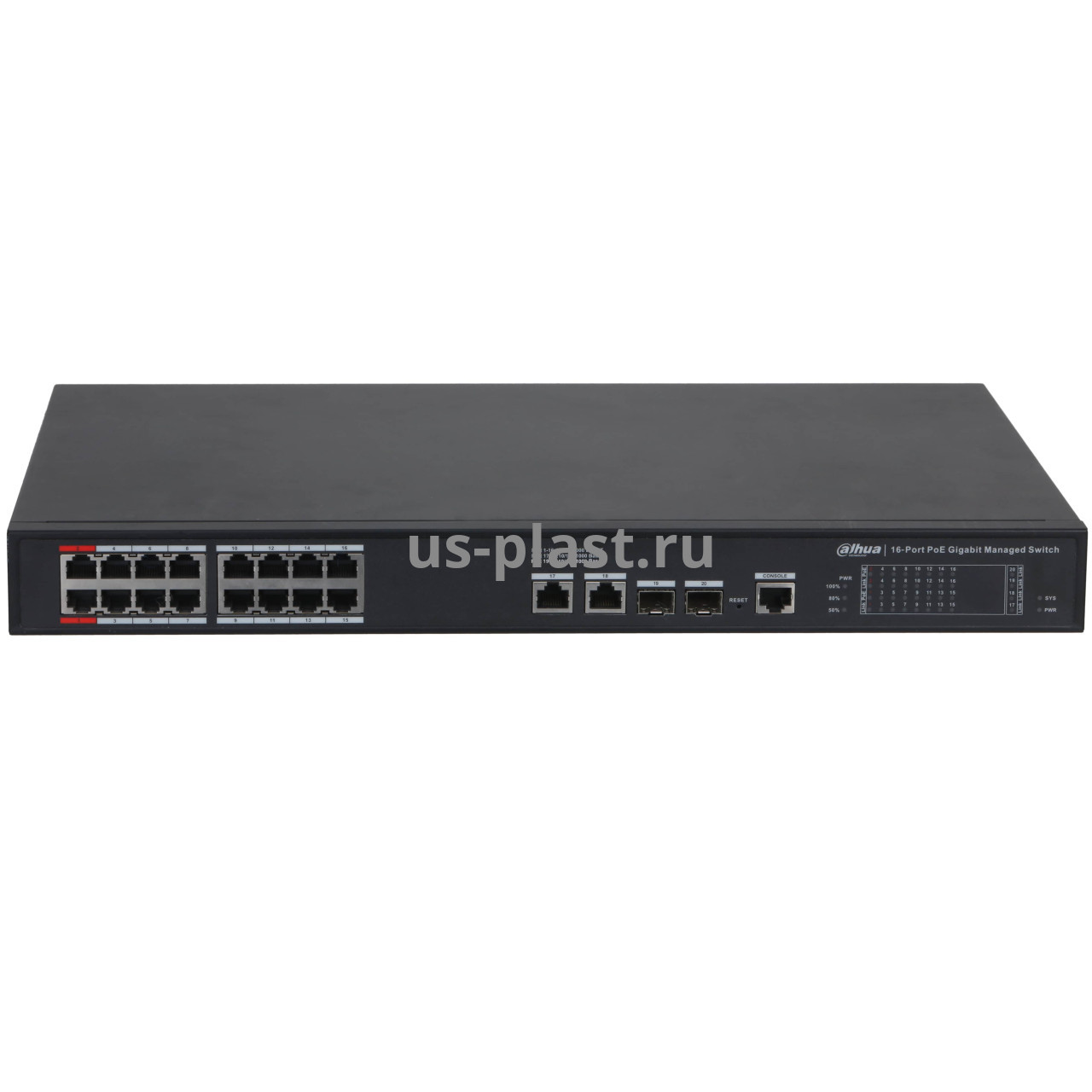 Dahua DH-S4220-16GT-240, управляемый коммутатор с PoE. Фото N3 в Санкт-Петербурге
