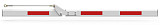 ZKTeco BG1000 Folding Boom (4.5m) складная стрела для шлагбаума BG1145-90