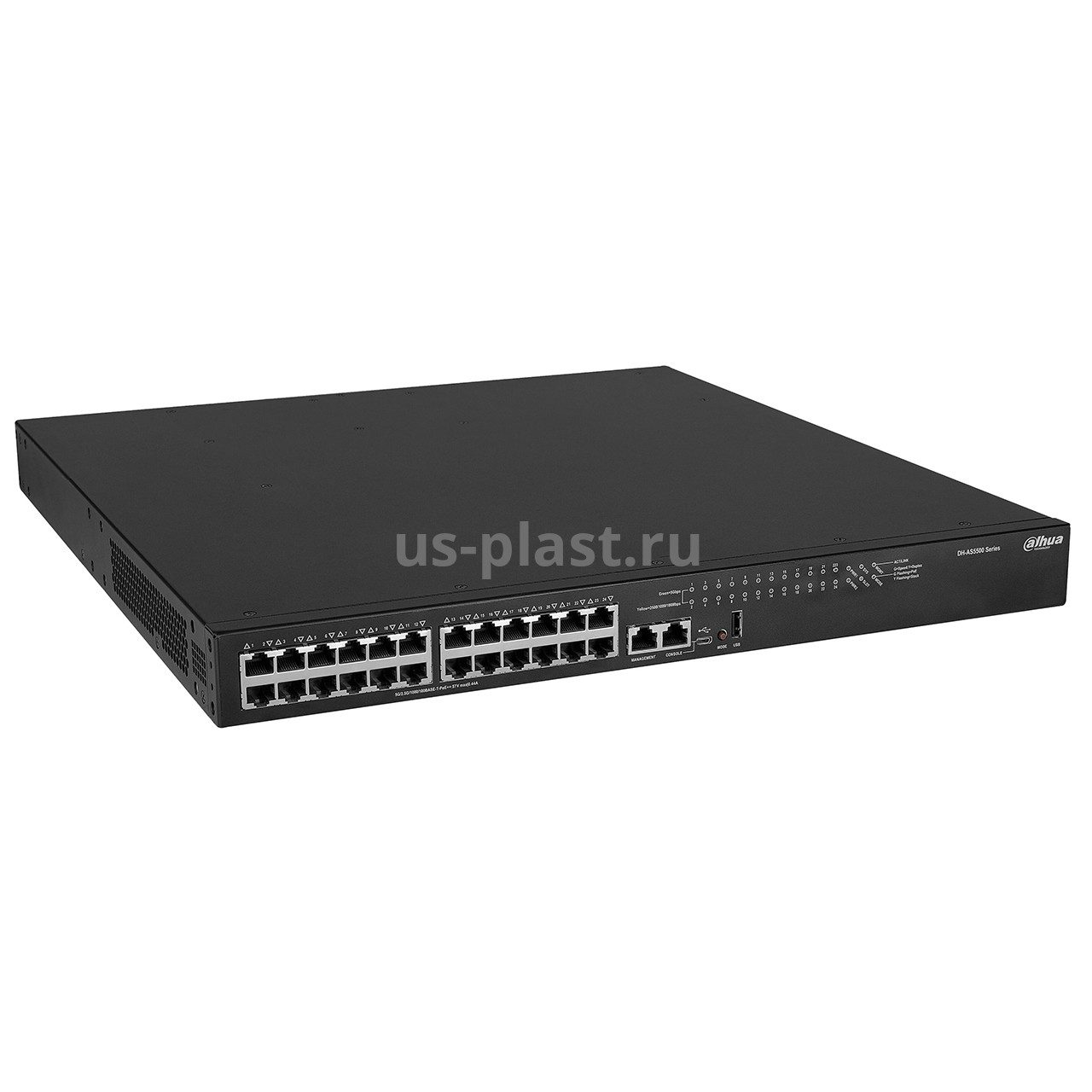 Dahua DH-AS5500-24MGT4XF-600, 28-портовый управляемый коммутатор c PoE. Фото N4