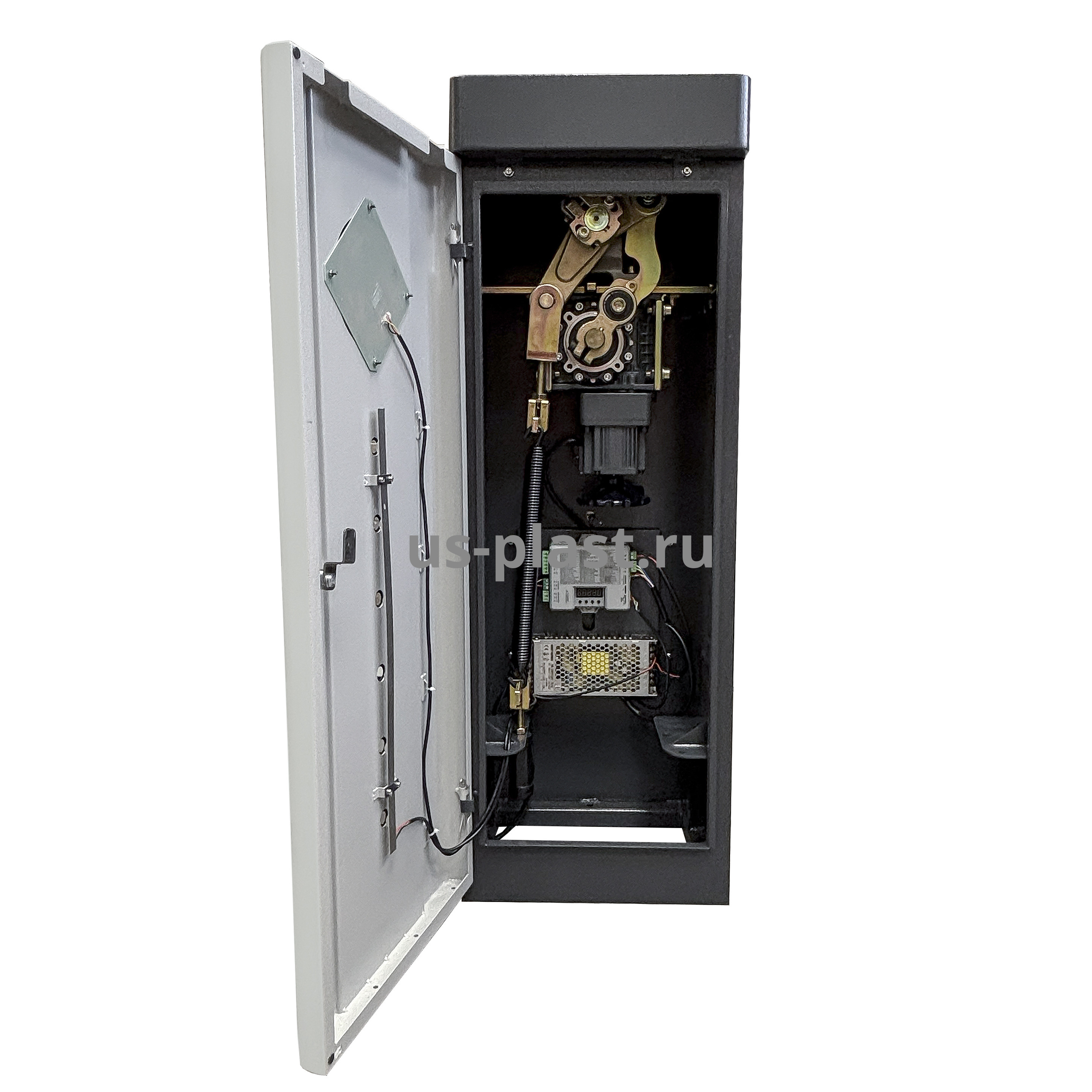 Wonsun DZ-2411B (6M) BATTERY автоматический шлагбаум с телескопической стрелой 6 м и батареей резервного питания. Фото N9