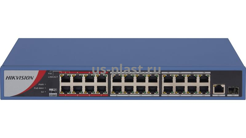 Hikvision DS-3E0326P-E/M (B) неуправляемый PoE-коммутатор