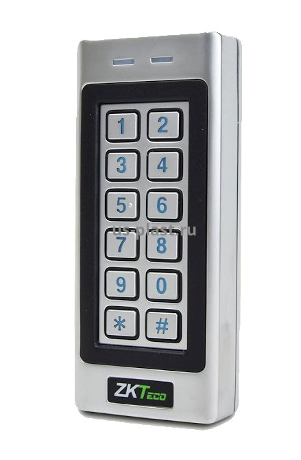 ZKTeco MK-V [ID], антивандальный автономный контроллер с RFID считывателем EM-Marine / кодовая панель. Фото N2