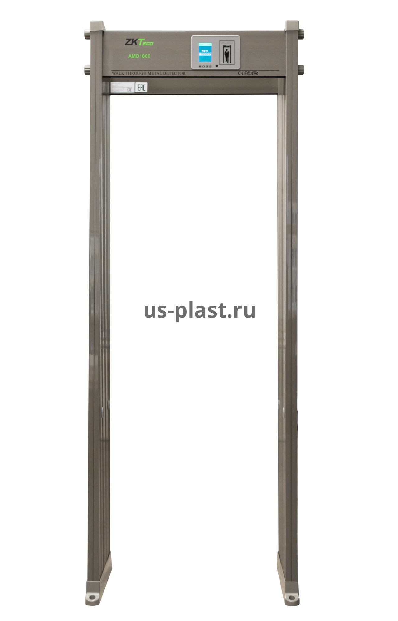 ZKTeco AMD1800 (715 мм) арочный металлодетектор, 18 зон детекции. Фото N2