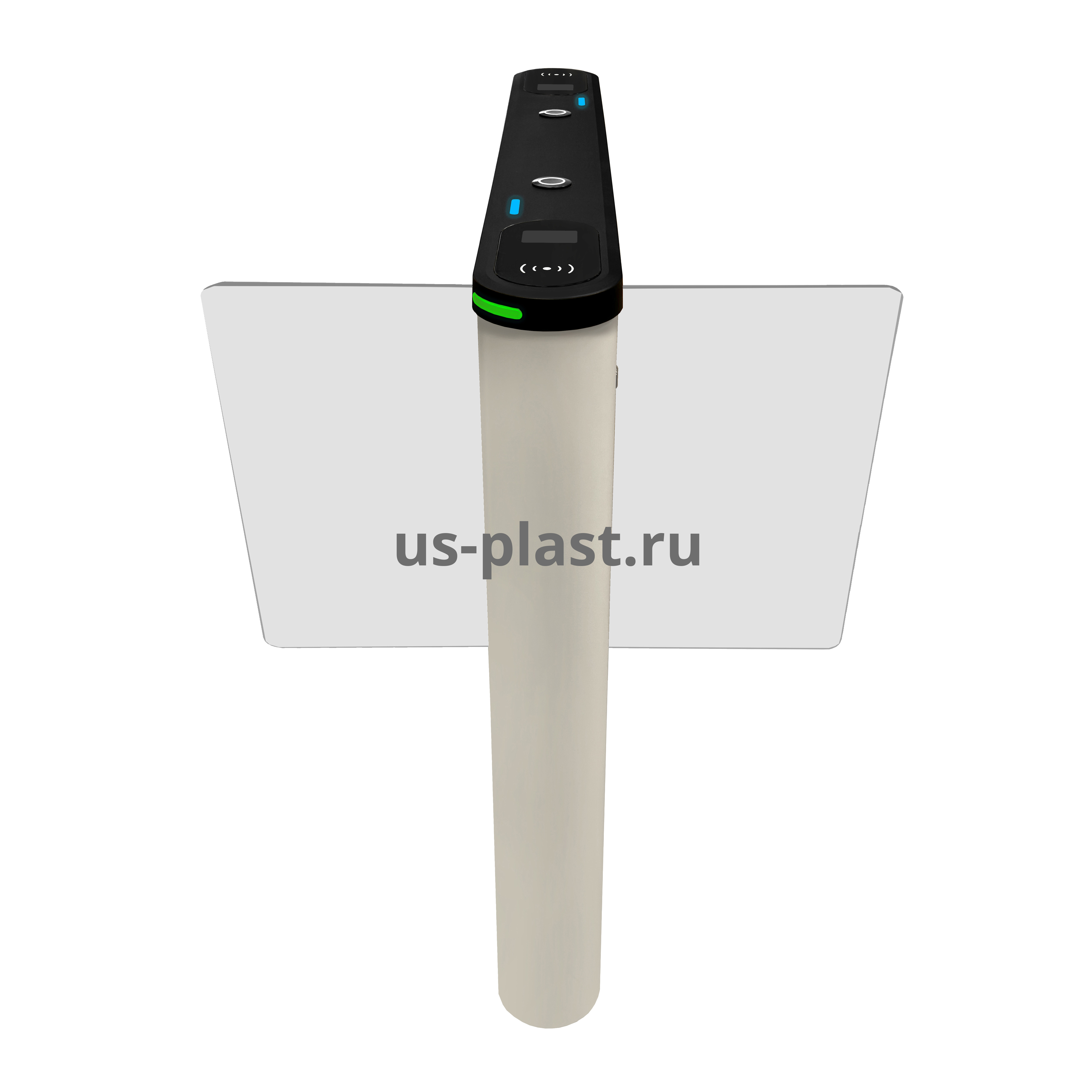 ZKTeco Saturn-S1200 (900 мм) скоростной турникет с распашными створками, центральный модуль. Фото N2