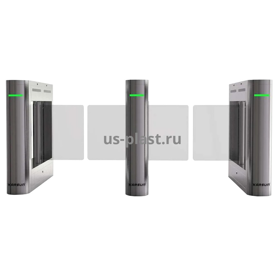 Распашной турникет Karsun JS-XBZ002D (800 мм) центральный модуль. Фото N3