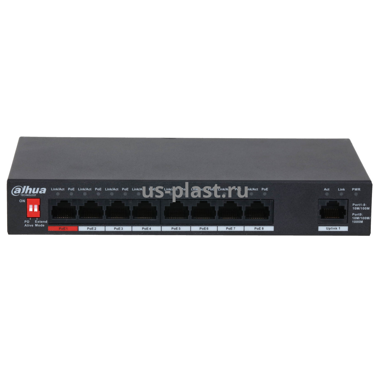 Dahua DH-PFS3009-8ET1GT-96, неуправляемый коммутатор с PoE. Фото N3 в Санкт-Петербурге
