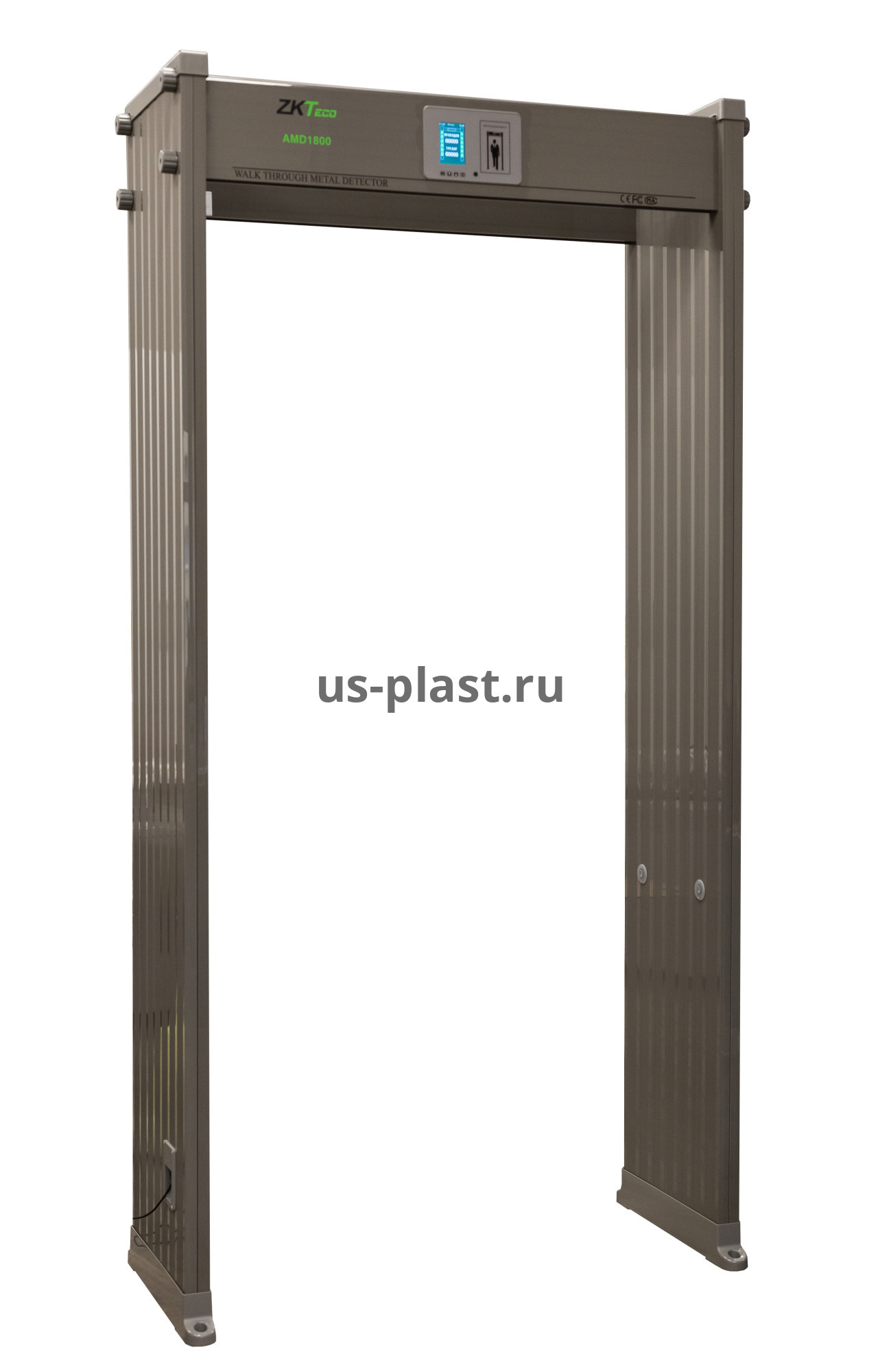 ZKTeco AMD1800 (1000 мм) арочный металлодетектор, 18 зон детекции. Фото N2