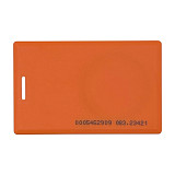 RFID карта EM-Marine Clamshell ORANGE (толстая) с номером
