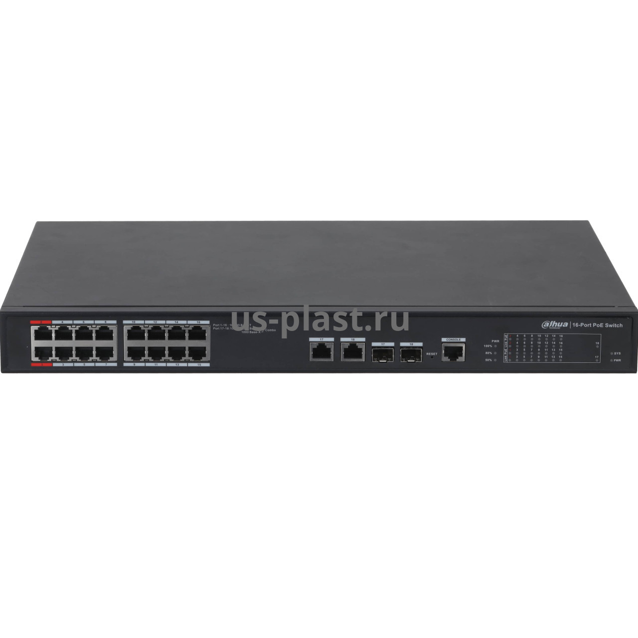 Dahua DH-PFS4218-16ET-190, управляемый коммутатор с PoE. Фото N3
