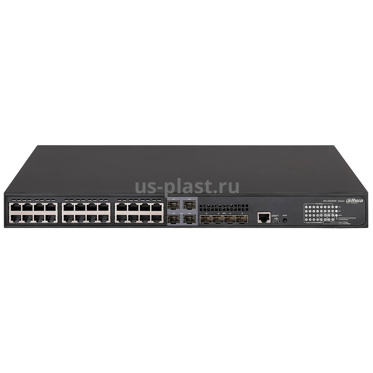 Dahua DH-AS5500-24GT4XF-370, 28-портовый управляемый коммутатор c PoE. Фото N2