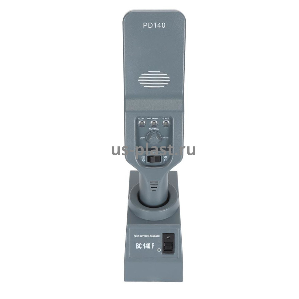 Ручной металлодетектор FORTEK PD-140 (9V Ni-MH) с базовой станцией бесконтактной зарядки. Фото N8