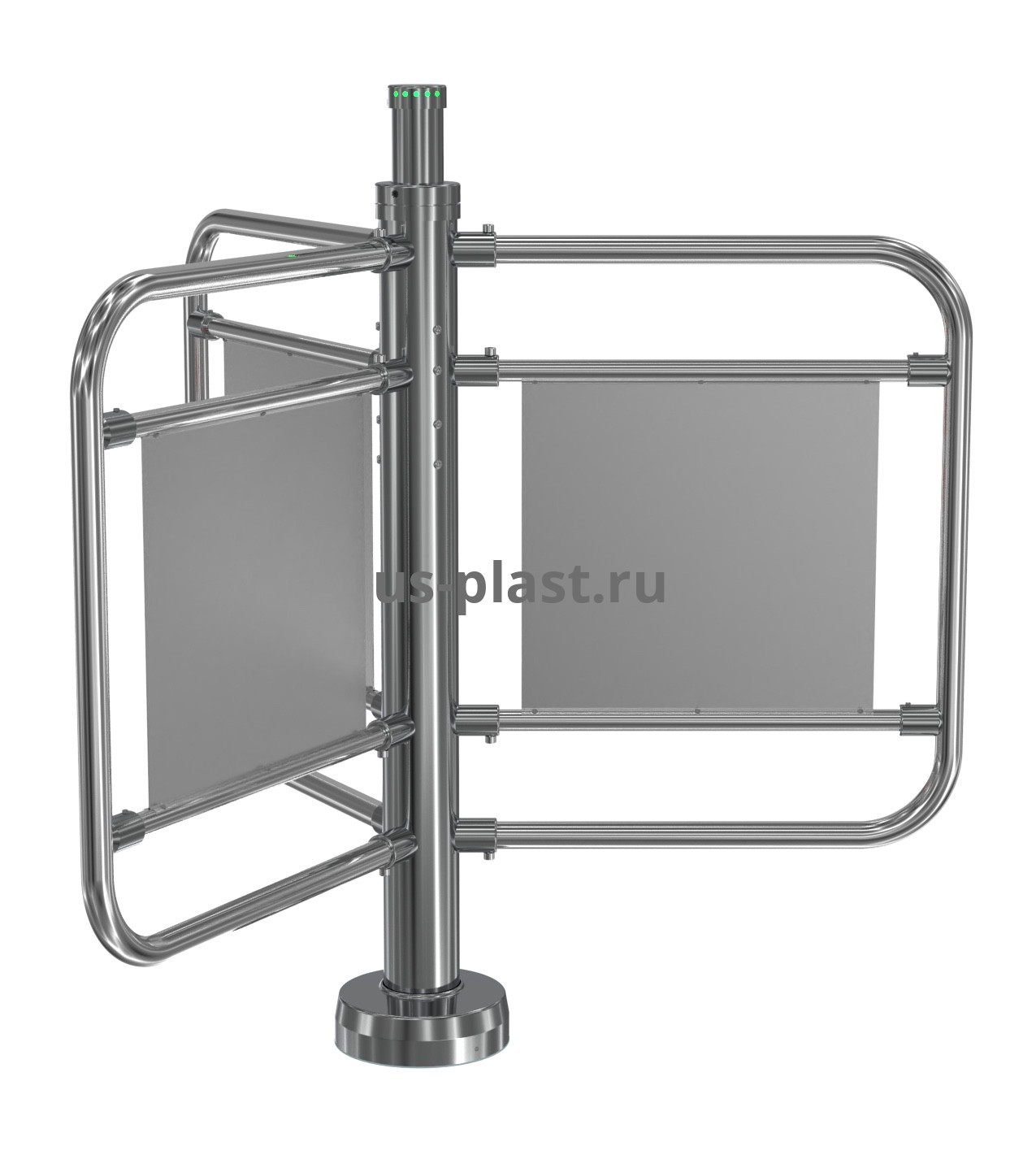 Ростов-Дон Р2М1/3 ХРОМ (0396) полуростовой роторный турникет