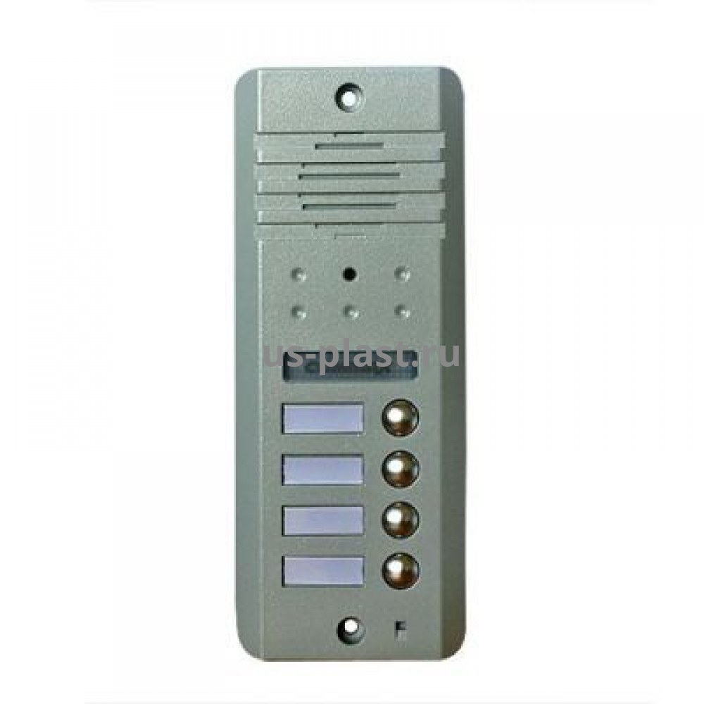 Commax DRC-4DB (серебро), вызывная панель видеодомофона
