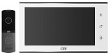 CTV-DP2702MD (белый), комплект видеодомофона