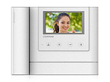 Commax CDV-43MH (Mirror White) 4,3" цветной CVBS видеодомофон с трубкой, белый