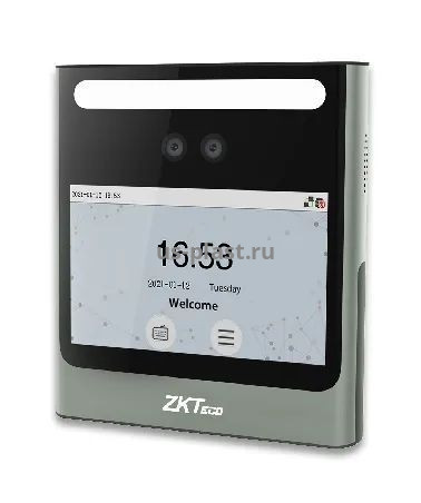 ZKTeco EFace10 Wi-Fi [ID], терминал учета рабочего времени с распознаванием лиц. Фото N2