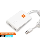 Считыватель ESMART® Reader DUAL серии USB (ER7736), разъем USB-C