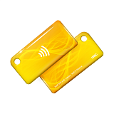RFID-брелок ISBC EM-Marine + MIFARE Classic 1K "Импульс; Желтый" арт. 121-22376