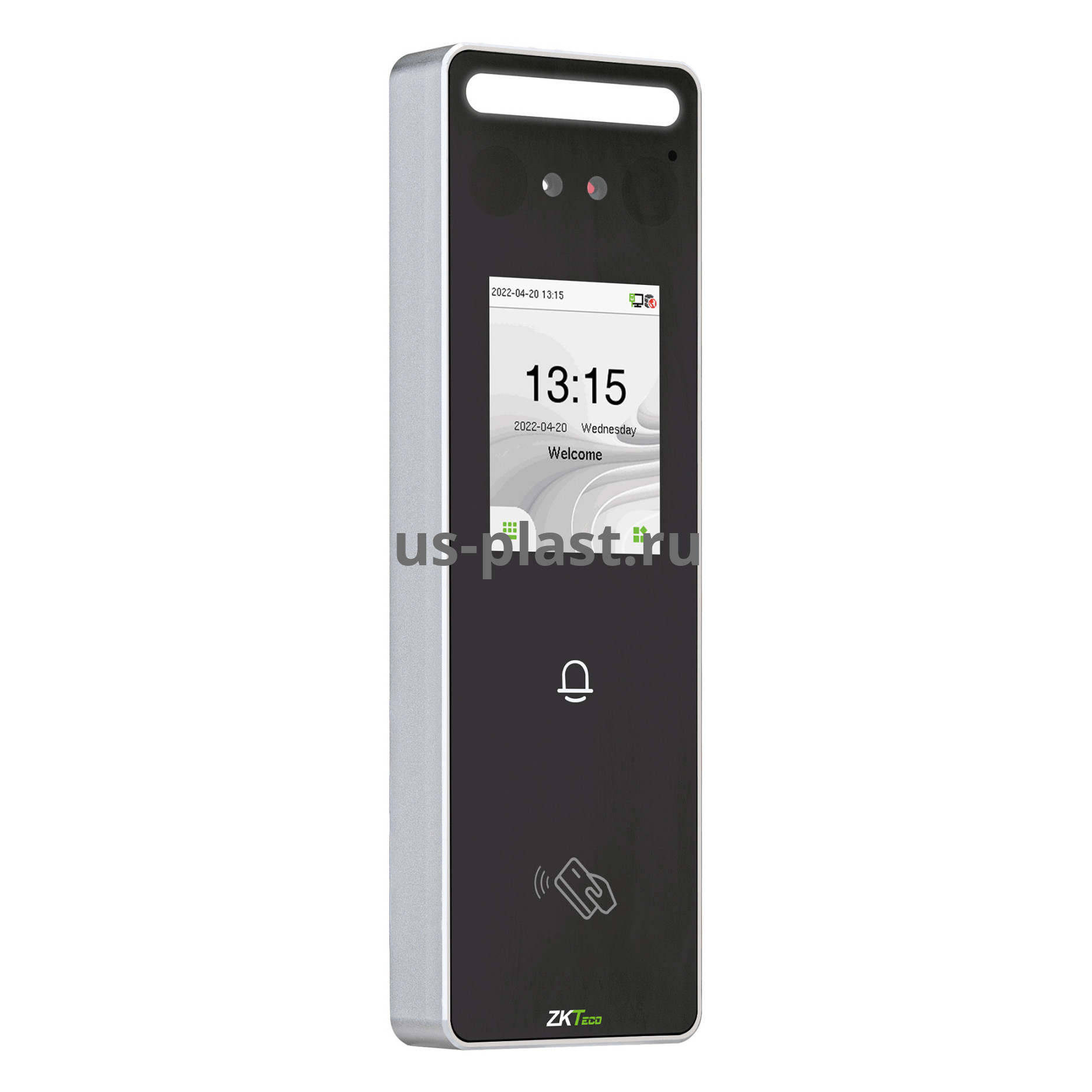 ZKTeco SpeedFace-V3L-RFID [MF] биометрический терминал распознавания лиц и карт доступа MIFARE. Фото N3