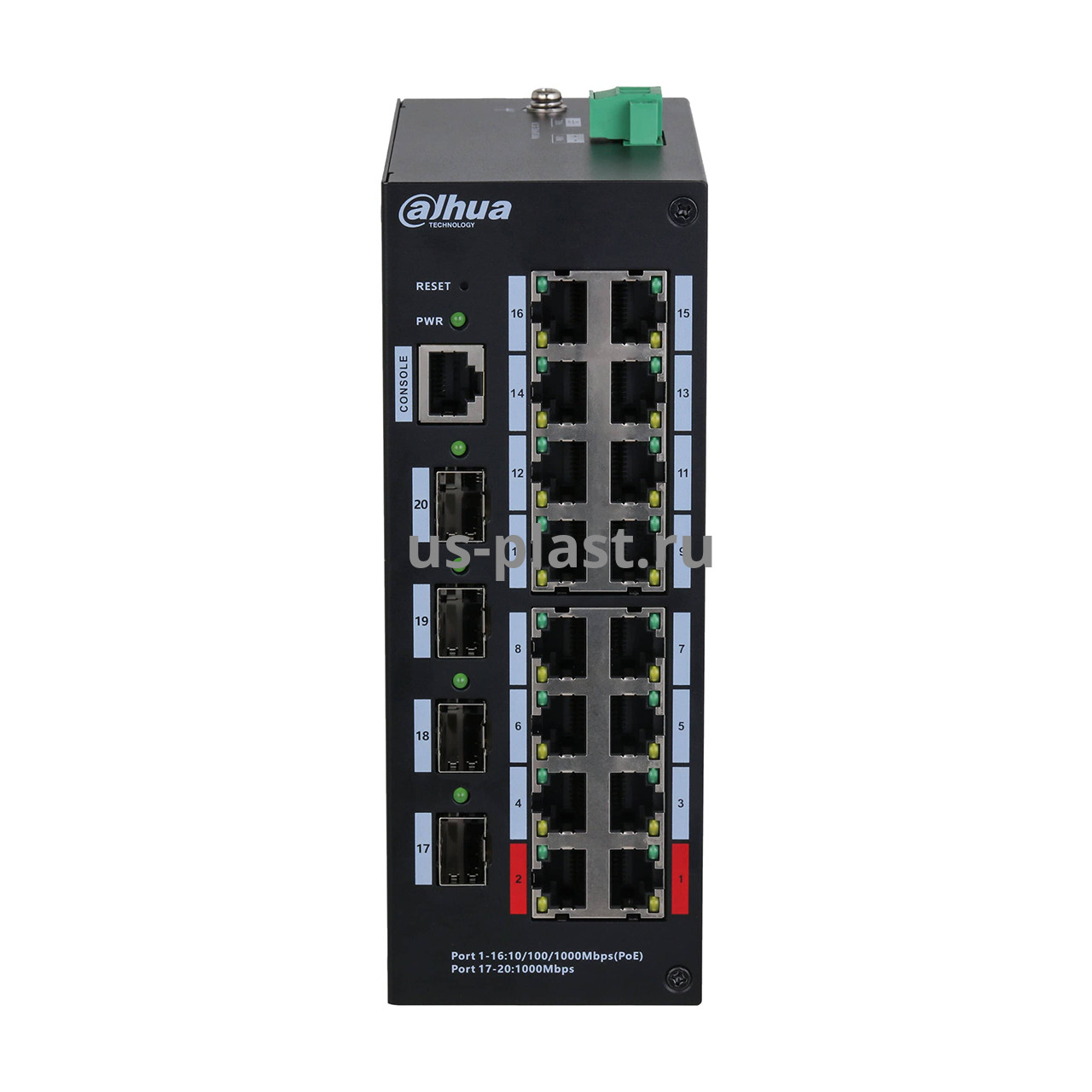Dahua DH-HS4420-16GT-190, 20-портовый управляемый коммутатор с PoE. Фото N2