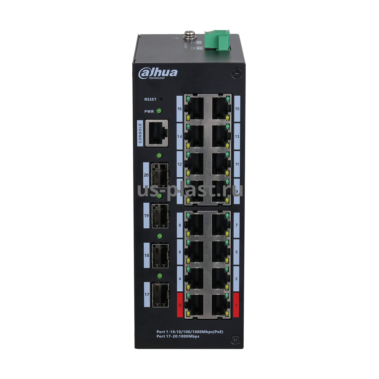 Dahua DH-HS4420-16GT-190, 20-портовый управляемый коммутатор с PoE. Фото N2