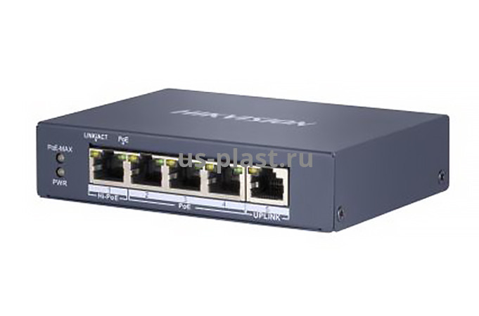 Hikvision DS-3E0505HP-E неуправляемый PoE-коммутатор