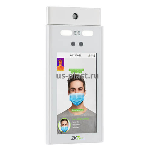 ZKTeco RevFace15 [TI], автономный биометрический терминал распознавания лиц с тепловизором. Фото N2